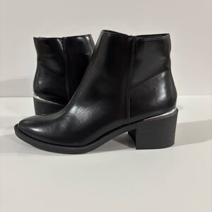 American Exchange Black Ankle Booties